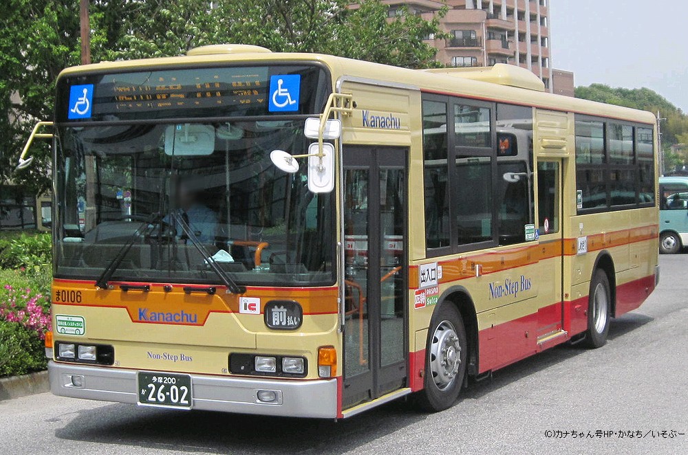 三菱ふそうノンステップバス(QKG-)-Non Step Bus-神奈中バス