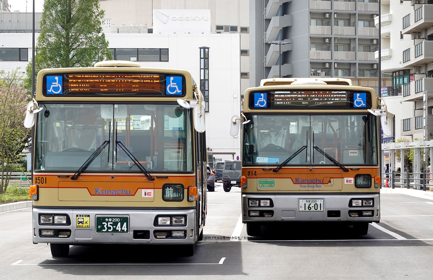 三菱ふそう中型車・エアロミディS-神奈中バス